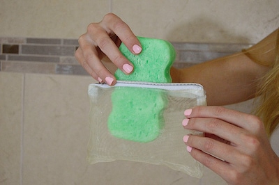 Foto 4 | Foto 4 | Esponja De Gel Corporal Spongeables Cool Cucumber, Más De 20 Lavados - Venta Internacional.