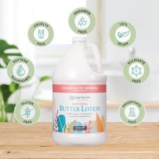 Foto 4 | Foto 4 | Loción Ginger Lily Farms, Mantequilla Calmante, Champán Y Mimosa, 1 Litro - Venta Internacional.