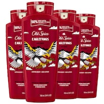 Gel De Baño Old Spice Eaglefangs Para Hombre, 720 Ml (paquete De 4) - Venta Internacional.