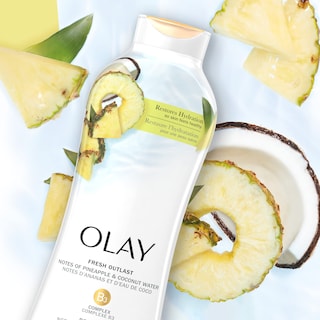 Foto 6 | Foto 6 | Gel De Baño Olay Fresh Outlast, Rejuvenecedor, Piña Y Coco, 650 Ml X 4 - Venta Internacional.