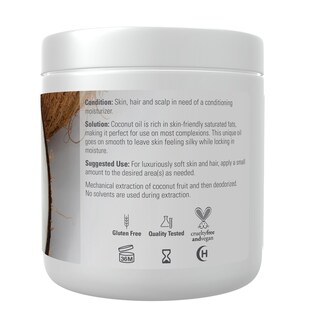 Foto 2 | Foto 2 | Aceite De Coco Now Solutions Revitaliza La Piel Y El Cabello, 200 Ml - Venta Internacional.