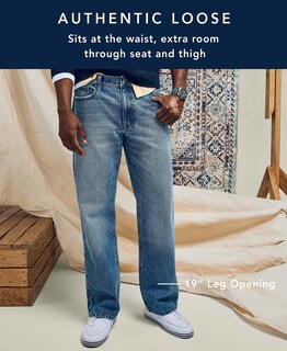 Foto 5 | Foto 5 | Jeans Nautica Authentic Loose Denim Para Hombre Pure Ocean 32 - Venta Internacional.