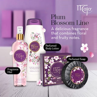 Foto 2 | Foto 2 | Loción Corporal Maja Plum Blossom Con Aceite De Almendras Y Vitamina E 400 Ml - Venta Internacional.
