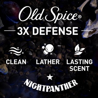 Foto 5 | Foto 5 | Gel De Baño Old Spice 3x Defense 24/7 Shower Fresh 990 Ml X4 - Venta Internacional.
