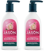 Gel De Baño Jason Natural, Revitalizante, Agua De Rosas, 900 Ml, 2 - Venta Internacional.