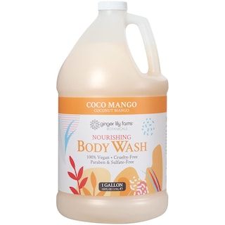 Foto 1 | Foto 1 | Gel De Baño Ginger Lily Farms, Nutritivo, Coco Y Mango, 3,8 Litros - Venta Internacional.