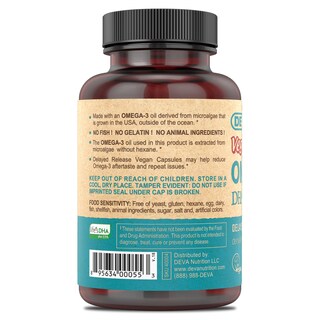 Foto 3 | Foto 3 | Suplemento Deva Nutrition Vegan Omega-3 Dha-epa 90 Cápsulas - Venta Internacional.