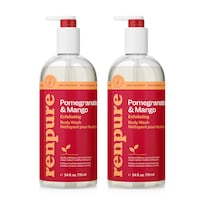 Gel De Baño Renpure Granada Y Mango, 720 Ml, Paquete De 2 - Venta Internacional.