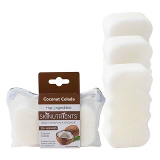 Foto 1 | Foto 1 | Esponja De Gel Corporal Spongeables Coconut Colada, 3 Unidades - Venta Internacional.