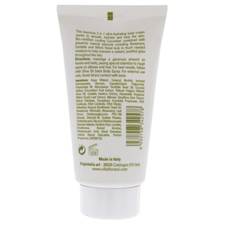 Foto 2 | Foto 2 | Crema Corporal Villa Floriani Ultra Hidratante Pepino 75 Ml Para Mujer - Venta Internacional.