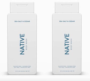 Foto 1 | Foto 1 | Gel De Baño Native Sea Salt & Cedar, 532 Ml, Paquete De 2 - Venta Internacional.