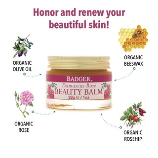 Foto 6 | Foto 6 | Bálsamo Hidratante Facial Badger Rose Beauty Balm 28 g - Venta Internacional