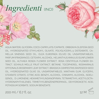 Foto 2 | Foto 2 | Crema Corporal L'erbolario 3 Rosa Hidratante Nutritiva 200 Ml - Venta Internacional.