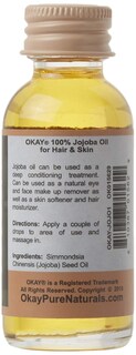 Foto 2 | Foto 2 | Aceite De Jojoba Okay 100% Puro, 30 Ml, Para Desmaquillante - Venta Internacional.