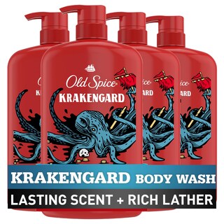 Foto 1 | Foto 1 | Gel De Baño Old Spice 3x Defense 24/7 Shower Fresh 990 Ml X4 - Venta Internacional.