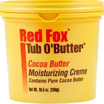 Crema Hidratante Red Fox Tub O'butter, Manteca De Cacao, 420 Ml - Venta Internacional.