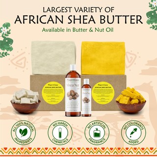 Foto 7 | Foto 7 | Manteca De Karité Plant Guru, Cruda Africana, 2,27 Kg, 100% Pura Y Natural - Venta Internacional.
