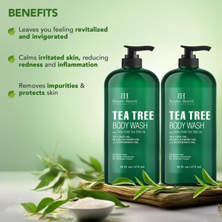 Foto 5 | Foto 5 | Gel De Baño Botanic Hearth Tea Tree, 473 Ml, Alivia La Picazón En La Piel, 2 Veces - Venta Internacional.