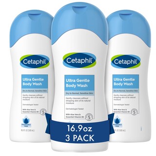 Foto 1 | Foto 1 | Gel De Baño Cetaphil Ultra Suave Refrescante 500 Ml X3 Aloe Vera - Venta Internacional.