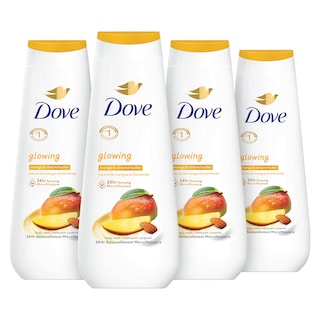 Foto 1 | Foto 1 | Gel de Baño Dove Glowing Mantequilla de Mango y Almendras 600 ml 4 piezas - Venta Internacional