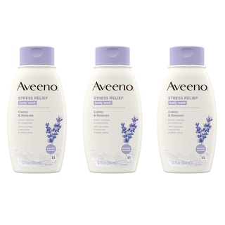 Foto 1 | Foto 1 | Gel De Baño Aveeno Stress Relief Con Avena Y Aceites Esenciales, 360 Ml - Venta Internacional.