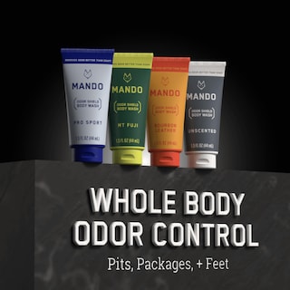 Foto 7 | Foto 7 | Body Wash Mando Mini, 24 Horas, Control De Olores, Tubos De 45 Ml, 4 Unidades - Venta Internacional.