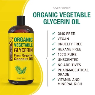 Foto 3 | Foto 3 | Glicerina Vegetal Seven Minerals, Botella Terapéutica De 946 Ml - Venta Internacional.