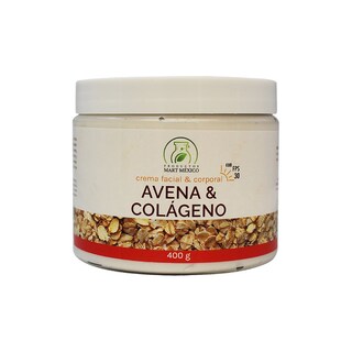 Foto 1 | Foto 1 | Crema De Avena Corporal Con Colágeno& Facial Suavizante 400 Gr