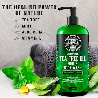Foto 4 | Foto 4 | Gel De Baño Viking Revolution Con Aceite De Árbol De Té Para Hombre, Paquete De 2 - Venta Internacional.