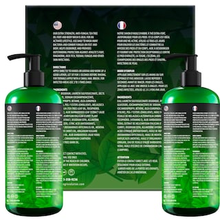 Foto 7 | Foto 7 | Gel De Baño Viking Revolution Con Aceite De Árbol De Té Para Hombre, Paquete De 2 - Venta Internacional.