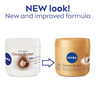 Foto 2 | Foto 2 | Crema Corporal Nivea Con Manteca De Cacao Con Sérum Nutritivo Profundo 480 Ml - Venta Internacional.