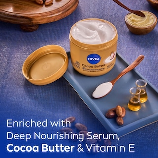 Foto 4 | Foto 4 | Crema Corporal Nivea Con Manteca De Cacao Con Sérum Nutritivo Profundo 480 Ml - Venta Internacional.