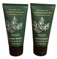 Crema Corporal Bath And Body Works, Aromaterapia, Eucalipto, Menta Verde - Venta Internacional.