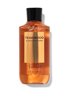 Foto 3 | Foto 3 | Gel De Baño Para Cabello Y Cuerpo Bath And Body Works Teakwood 300 Ml - Venta Internacional.