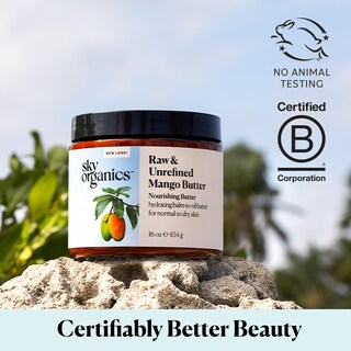 Foto 5 | Foto 5 | Manteca De Mango Sky Organics 100% Cruda, Sin Refinar, 473 Ml - Venta Internacional.