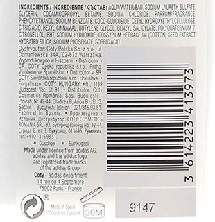 Foto 2 | Foto 3 | Gel De Ducha Adidas Pure 400 Ml - Venta Internacional.