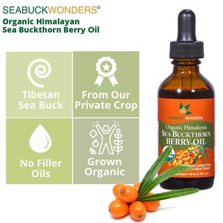 Foto 3 | Foto 3 | Aceite De Semillas De Espino Amarillo Seabuckwonders 13,3 Ml 100% Orgánico - Venta Internacional.