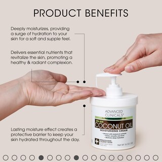 Foto 3 | Foto 3 | Loción Corporal Y Facial Advanced Clinicals Coconut 473 Ml - Venta Internacional.