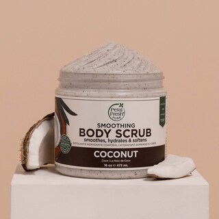 Foto 6 | Foto 6 | Exfoliante Corporal Petal Fresh Coconut, Pudín Corporal Suavizante, 480 Ml - Venta Internacional.