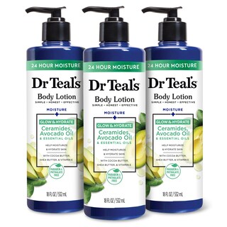 Foto 1 | Foto 1 | Loción Corporal Dr. Teal's Glow & Hydrate Ceramides & Aguacate Oil - Venta Internacional.