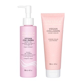 Foto 1 | Foto 1 | Set De Crema De Manos Y Aceite Corporal Pacifica Vegan Collagen 120 Ml - Venta Internacional.
