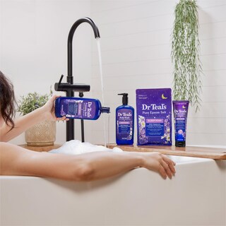Foto 6 | Foto 6 | Gel De Baño Dr. Teal's Sleep Blend Con Melatonina, Lavanda, 720 Ml X 4 - Venta Internacional.