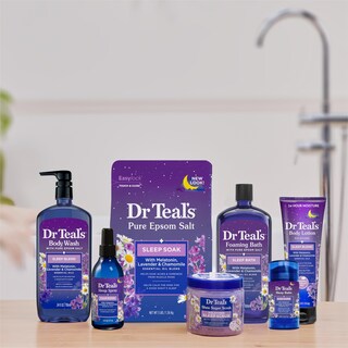 Foto 7 | Foto 7 | Gel De Baño Dr. Teal's Sleep Blend Con Melatonina, Lavanda, 720 Ml X 4 - Venta Internacional.