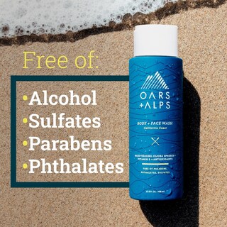 Foto 2 | Foto 2 | Jabón Hidratante Corporal Y Facial Oars + Alps Para Hombre, Paquete De 1 - Venta Internacional.