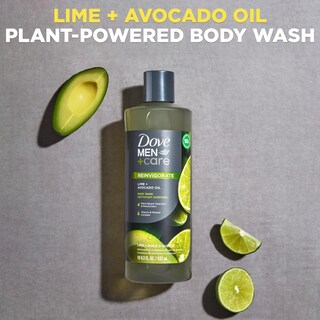 Foto 3 | Foto 3 | Gel De Baño Dove Men + Care, Lima Y Aceite De Aguacate, 532 Ml, Paquete De 4 - Venta Internacional.
