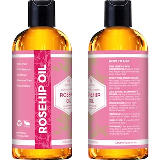 Foto 5 | Foto 5 | Aceite De Semilla De Rosa Mosqueta Leven Rose 473 Ml Para Humectante Facial Y Corporal - Venta Internacional.