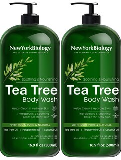Foto 1 | Foto 1 | Body Wash New York Biology Tea Tree, 500 Ml, Para Hombres Y Mujeres, Paquete De 2 - Venta Internacional.