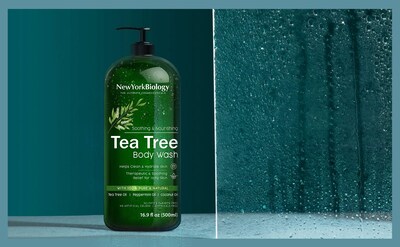 Foto 7 | Foto 7 | Body Wash New York Biology Tea Tree, 500 Ml, Para Hombres Y Mujeres, Paquete De 2 - Venta Internacional.