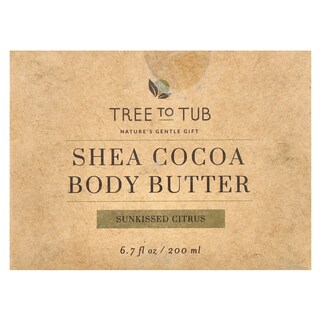 Foto 2 | Foto 2 | Manteca Corporal De Árbol A Tina, Karité, Cacao Y Cítricos Bañados Por El Sol, 200 Ml - Venta Internacional.