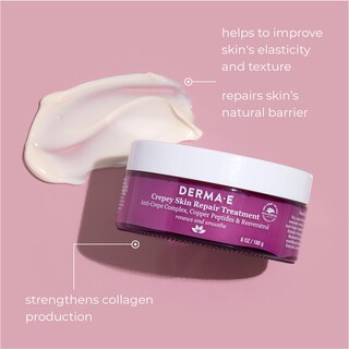 Foto 2 | Foto 2 | Crema Corporal Derma E Crepey, Tratamiento Reparador De Piel, 180 Ml - Venta Internacional.